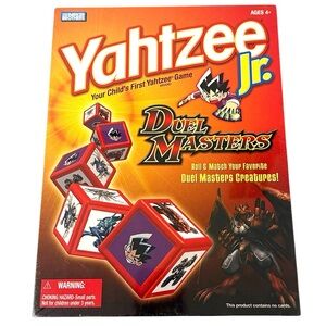 Yahtzee Jr. Parker Brothers Dual Masters Game 2004 - New Sealed